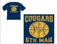 6th Man T-Shirt with SP3 logo